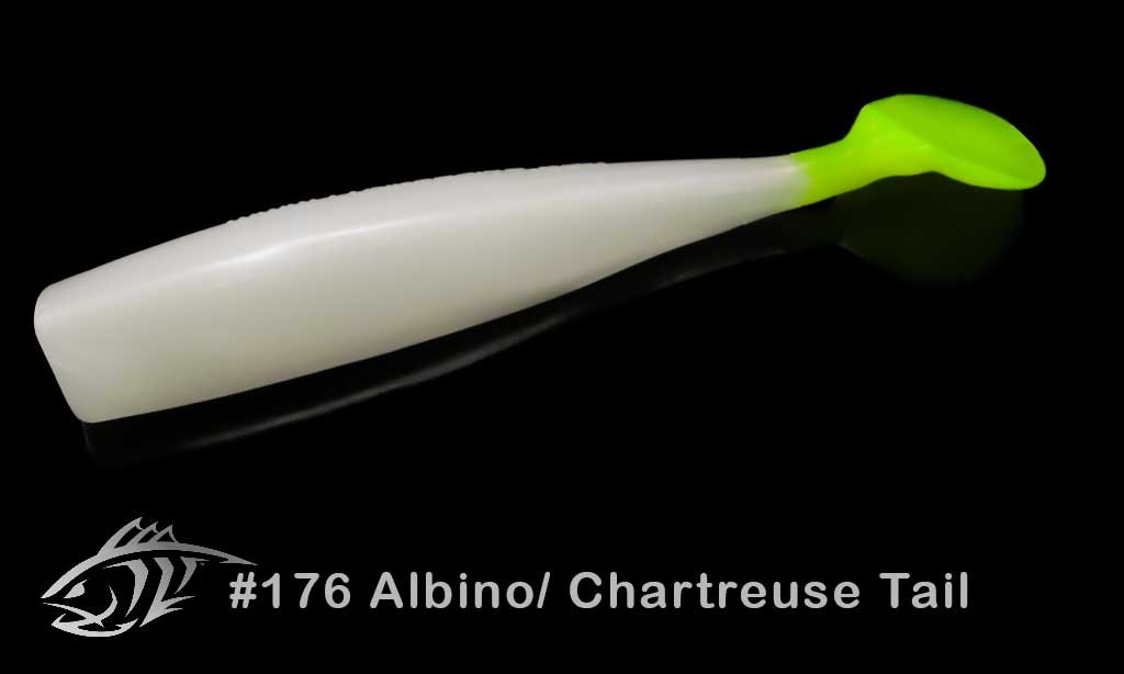 176 Albino Chartreuse Tail