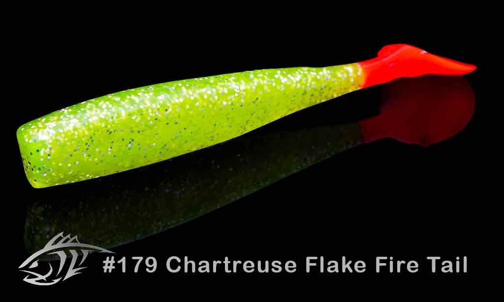 179 Chartreuse Flake Fire Tail